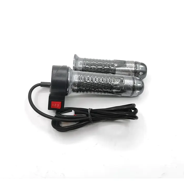 Poignées de guidon universelles 12V-72V, accélérateur d'accélérateur à trois vitesses pour Scooter é
