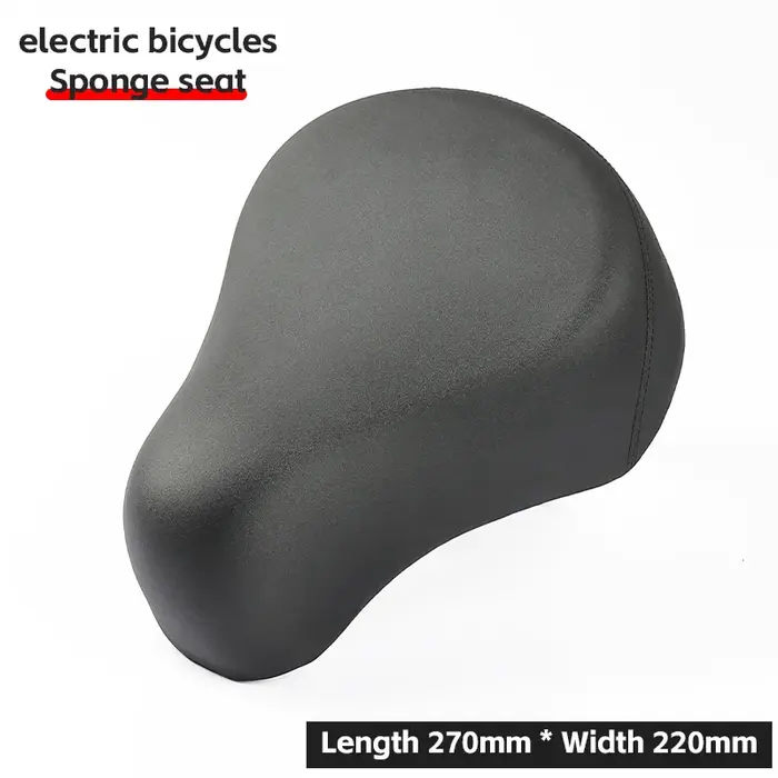 Siège de véhicule électrique - Conception d'absorption des chocs double couche - Type épais et imperméable