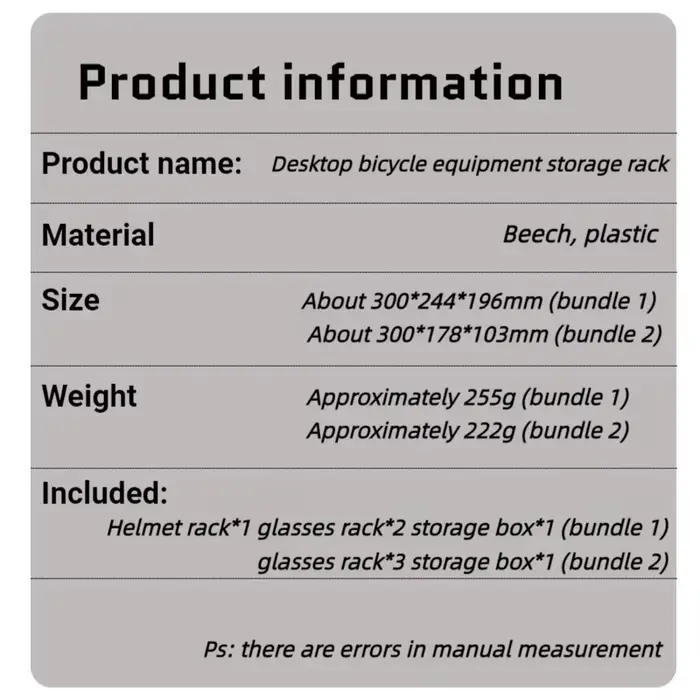 Support de rangement en bois de hêtre massif pour casque de vélo