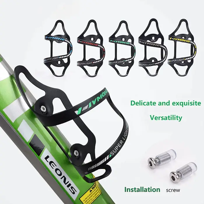 Porte-bouteille en alliage d'aluminium pour vélo de route et VTT