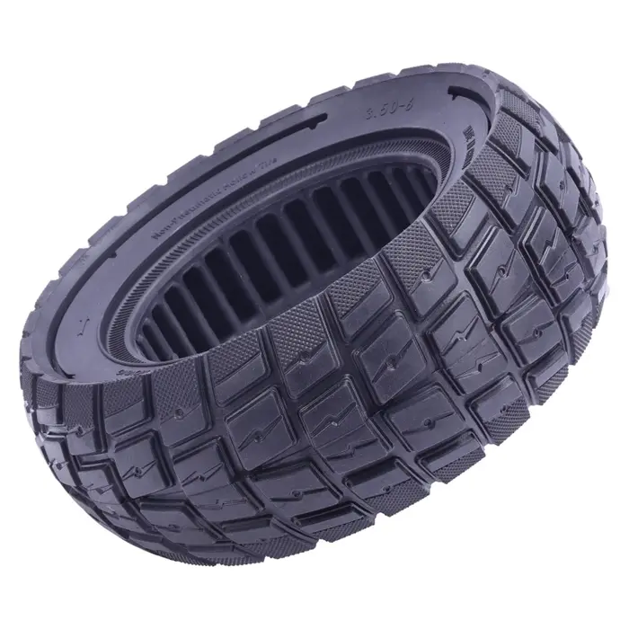 Pneus de trottinette antidérapants, durables et non gonflables à structure grillagée, remplacement idéal pour les pneus pleins 3.50-6