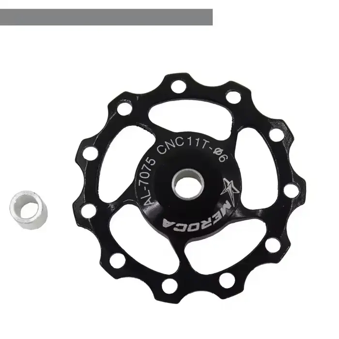 MEROCA 11T 13T vélo en alliage d'aluminium roue de guidage poulie arrière dérailleur Guide vtt roule