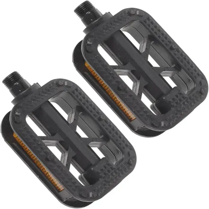 Une paire de pédales de vélo ultralégères à plateforme plate pour VTT