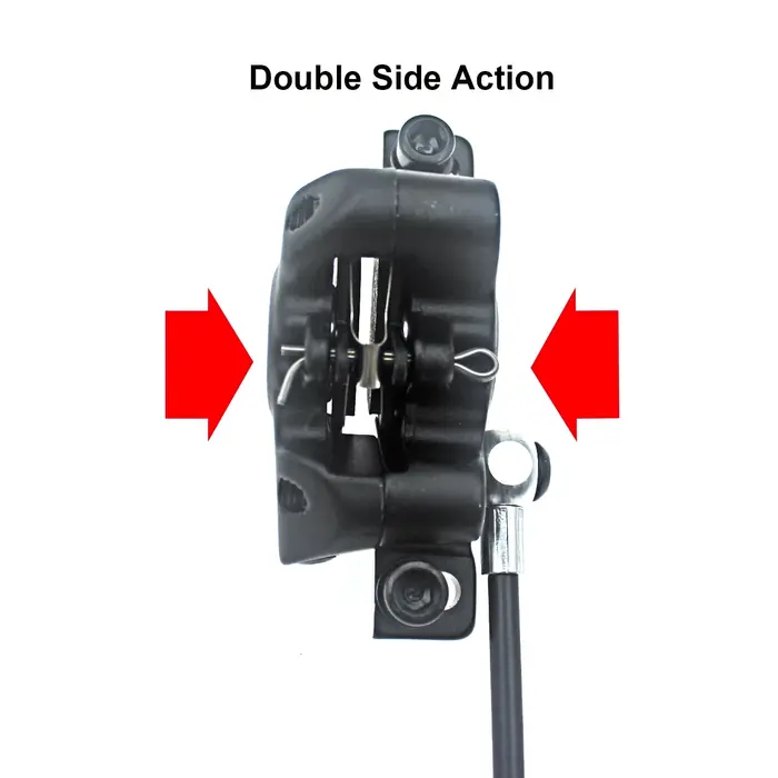 ZOOM vélo Scooter électrique mise hors tension contrôle huile hydraulique étrier de frein à disque 2200 1200mm pour Zero 10X 11X KUGOO G Booster G1