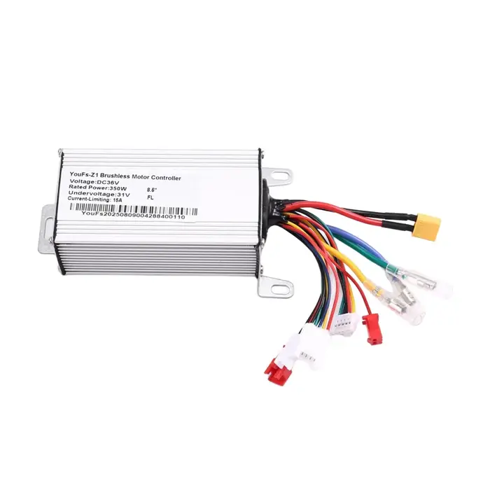 ABVO-pour Scooter électrique YFS contrôleur de moteur sans brosse Intelligent 36V 350W 15A pièces po
