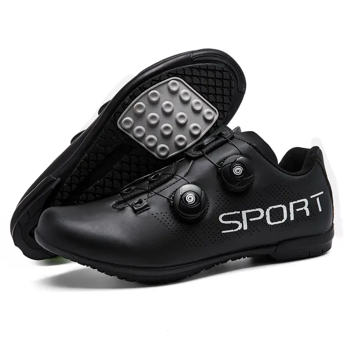 Chaussures de cyclisme respirantes à l'offre elles en caoutchouc, chaussures de sport professionnell