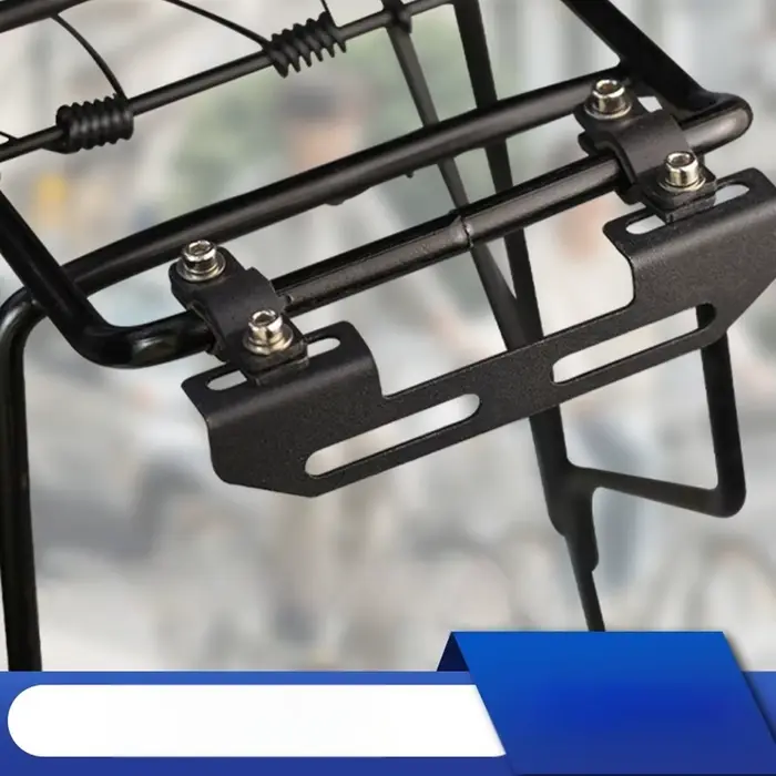Support de montage de feu arrière léger pour porte-bagages de vélo, support de feu arrière pour vélo
