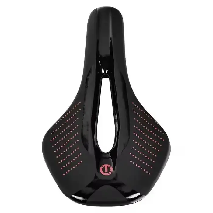 ESLNF Selle de vélo ultralégère en cuir confortable