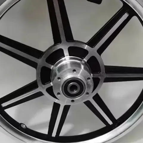Roue avant en alliage d'aluminium pour vélo électrique eCity