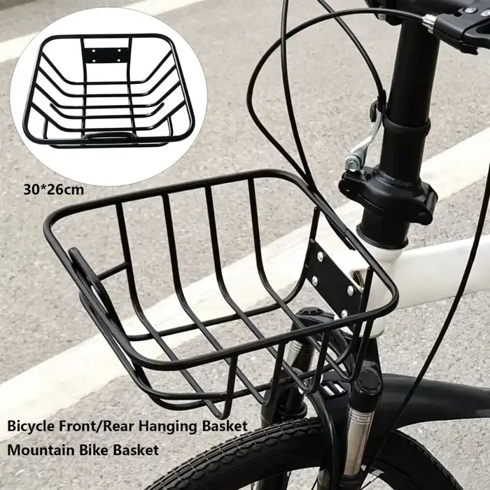 Panier arrière de vélo facile à installer