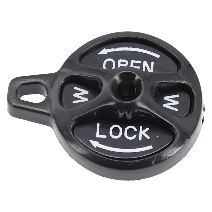 Capuchon de verrouillage de fourche de vélo en alliage d'aluminium