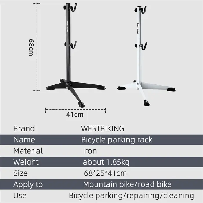 WEST BIKING – support de stationnement pour vélo