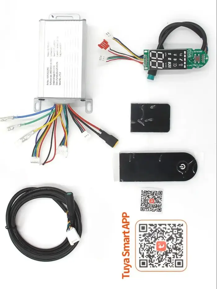 Kit de contrôleur XFY 8,5 pouces 36V 15A, pour scooter électrique MiJia, avec vitesses de 10/20/25 k