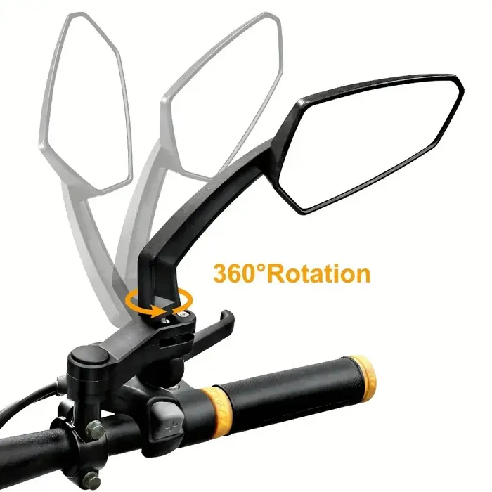 360 ° Rétroviseur de vélo grand Angle rotatif