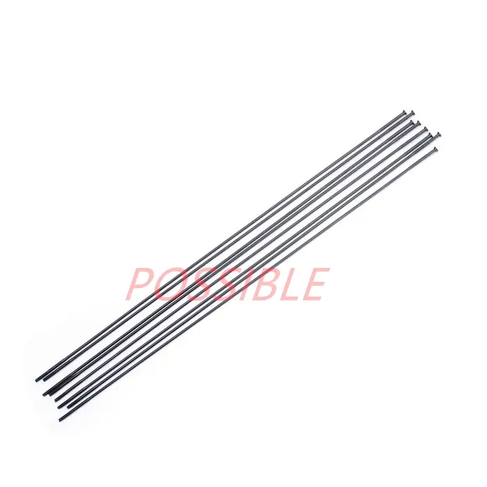 Sapim Race 14G rayons ronds noir 2.0-1.8-2.0mm j-bend droit tirer rayons de vélo