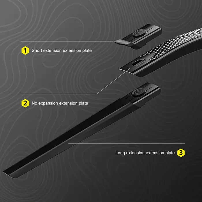 Garde-boue universel pour vélos de route et de gravier, léger et robuste, noir, compatible avec les roues avant et arrière