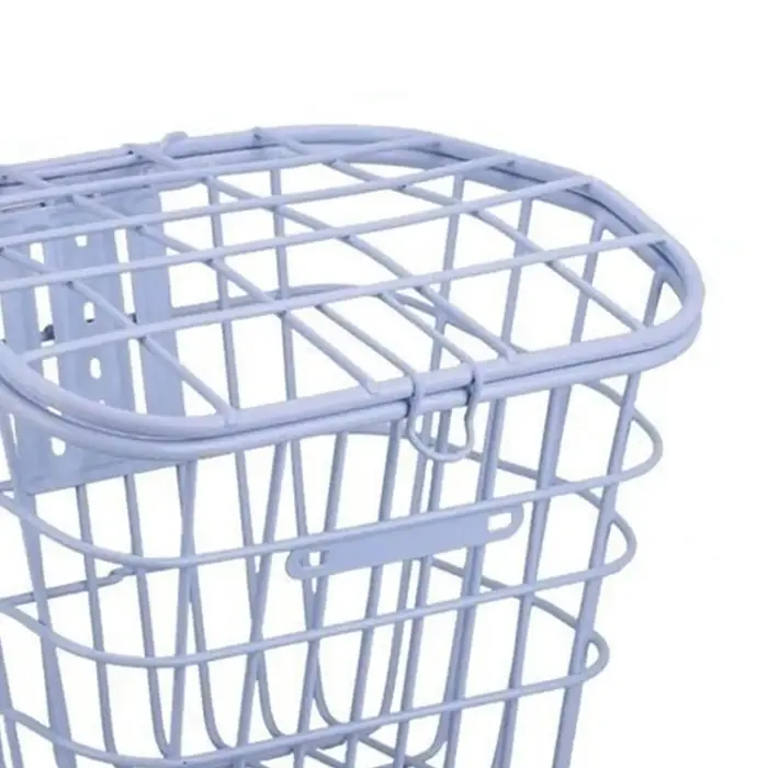 Panier avant de vélo avec couvercle pour cyclisme sur route, randonnée en plein air