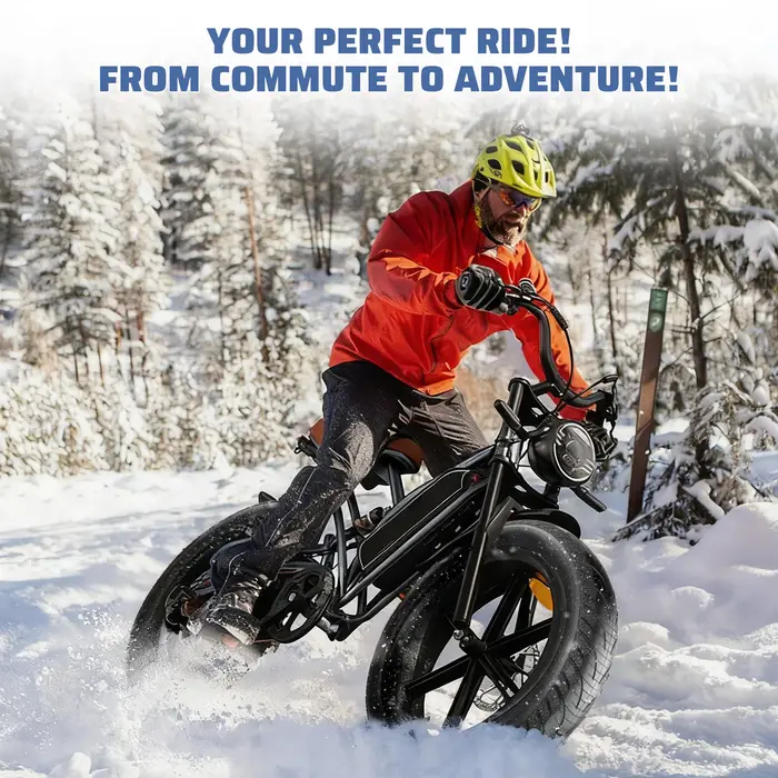 ZUKKA 20x4.0 1 Pack Pneu de Vélo Électrique à Haute Performance - Robuste