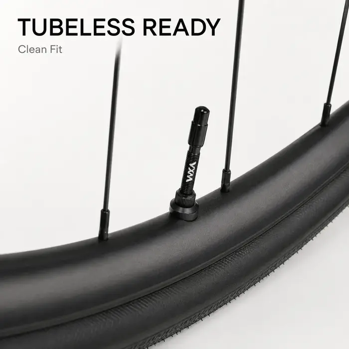 Valves tubeless VXM 45 65 85 mm en alliage d'aluminium