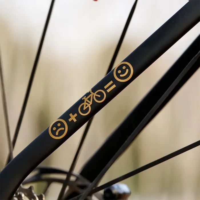 Autocollants personnalisés pour vélo