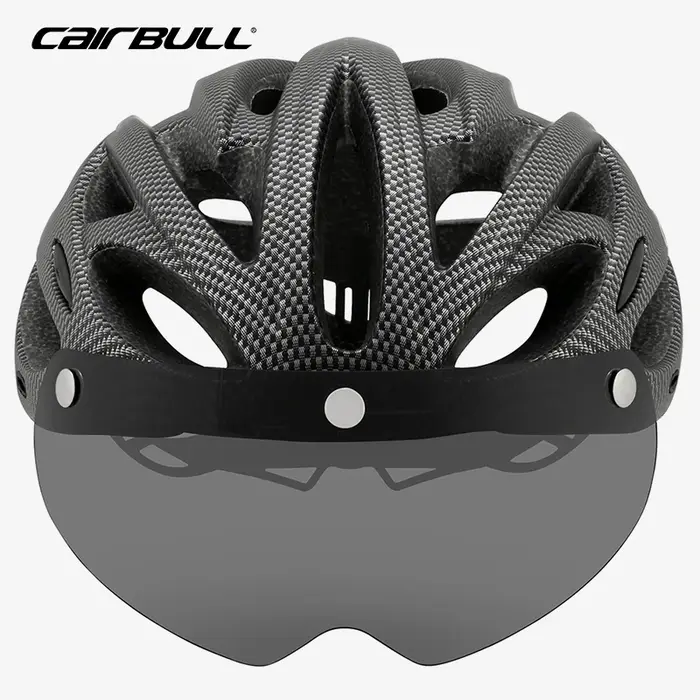 Casque de cyclisme léger route vtt VTT vélo Led casque L pour hommes femmes visoré casque de vélo Ca
