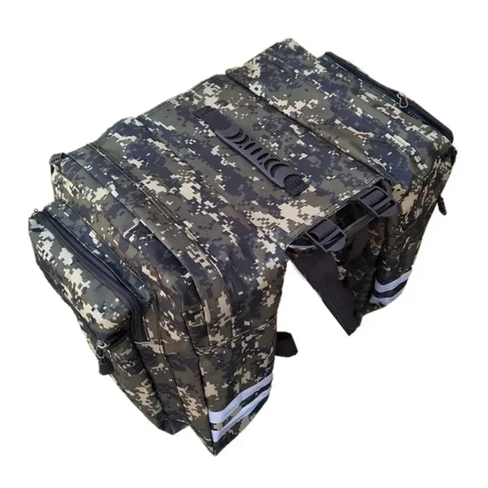 Sacs de coffre camouflage 2 en 1 pour vélo de route de montagne