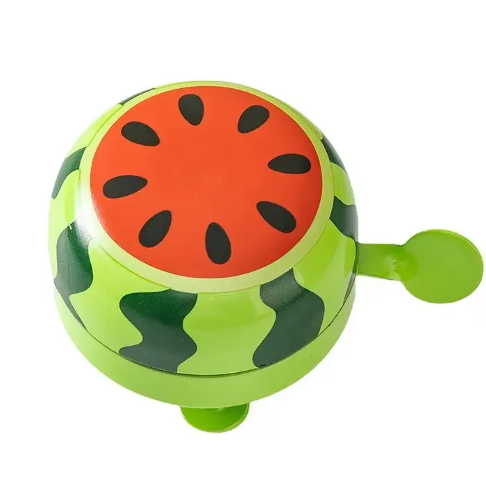 Cloche de vélo, Scooter de montagne de dessin animé, équipement à motif de fraises pastèque pour enf