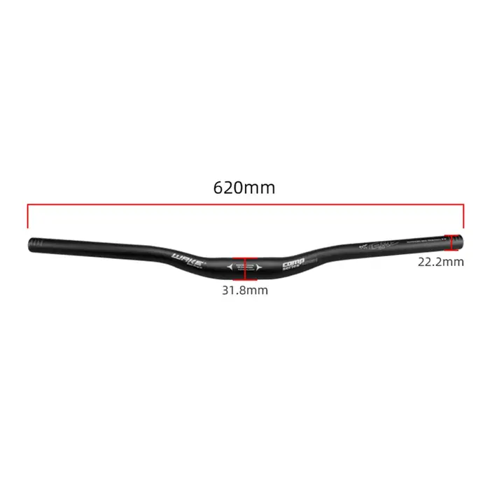 Guidon droit en alliage d'aluminium