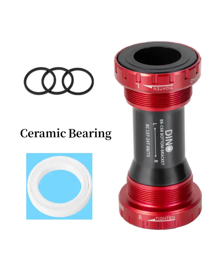 Roulement entièrement en céramique BB Shell 68mm 73mm supports inférieurs applicables à 22/24mm X5 XTR X0 R8000