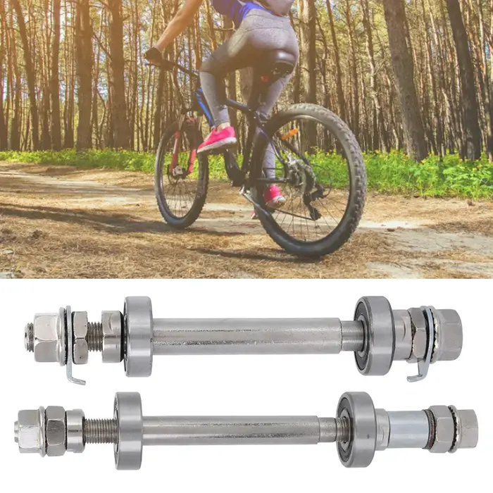 Axe de moyeu de roue de vélo