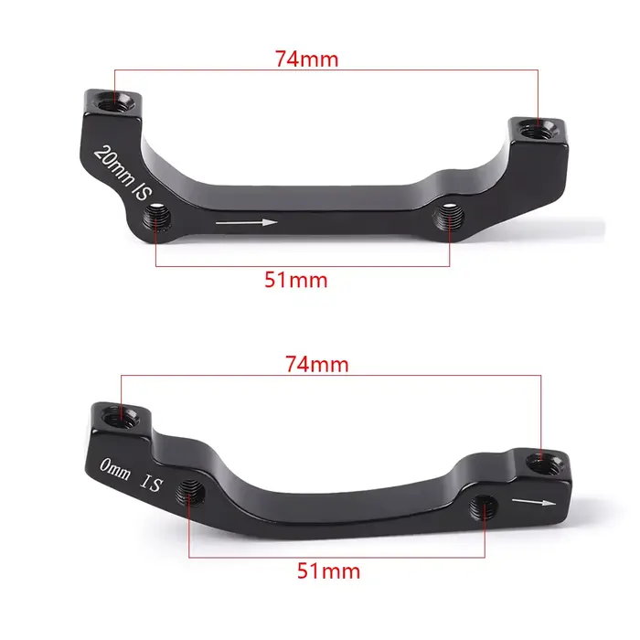 Adaptateur de montage de disque de frein VTT ultraléger, pour rotor de 140, 160, 180, 203mm