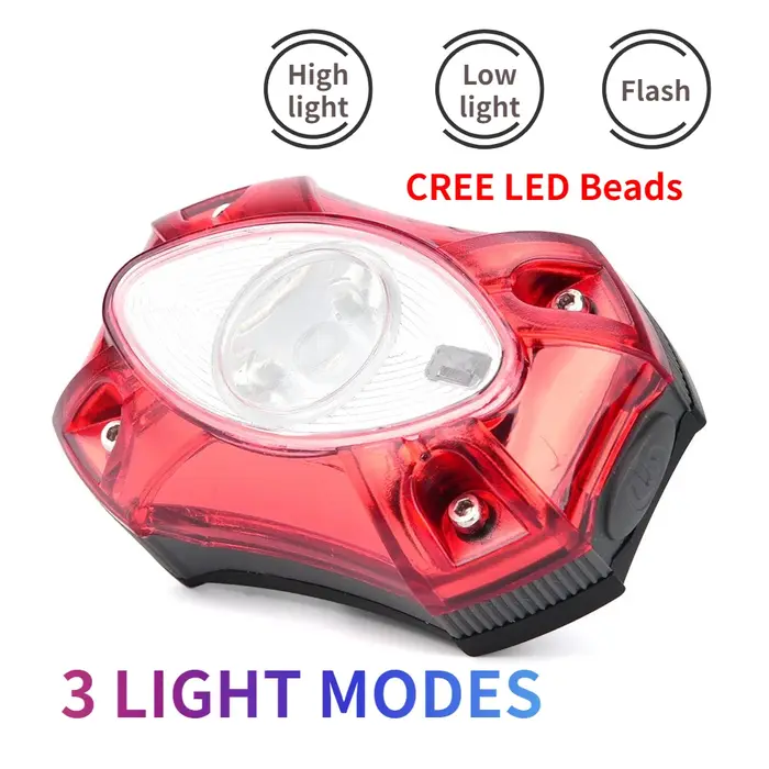 Ensemble d'éclairage avant et arrière de vélo aste à LED