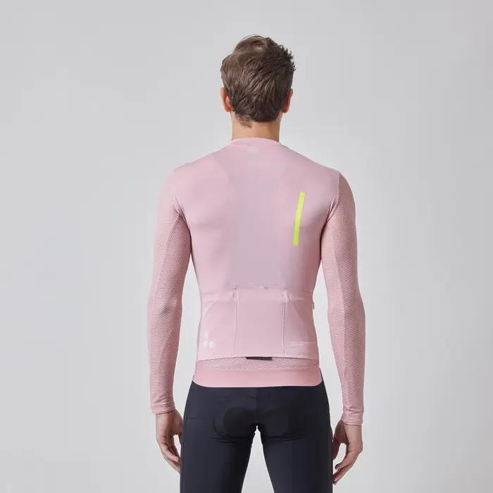SPEXCEL nouveau maillot de cyclisme professionnel à manches longues été tissu léger conception à col