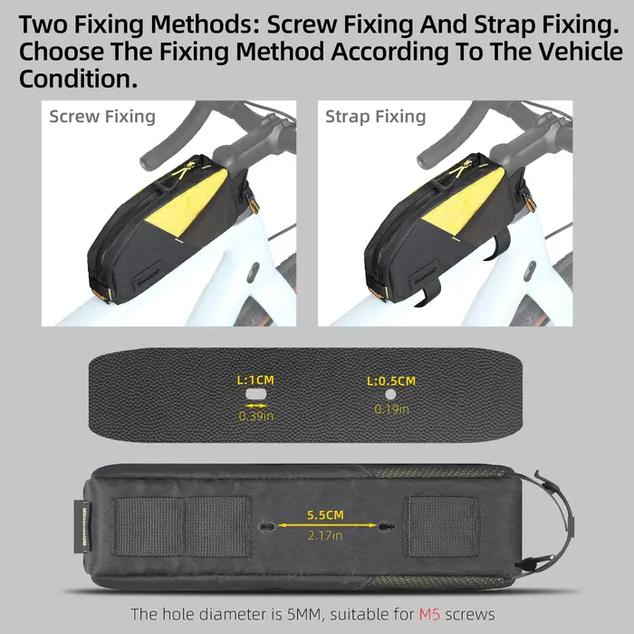 Bal inowalk-Sac de tube supérieur de vélo