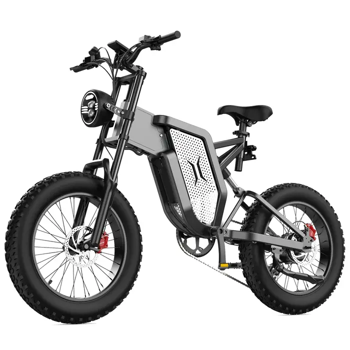 EKX-Vélo de montagne électrique X20 pour homme, batterie au lithium 48V 35Ah, 20 pouces, vélo de rou