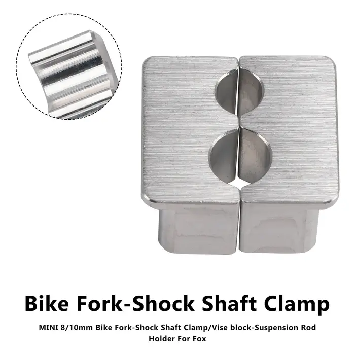 Areyourshop Mini pince d'arbre de Suspension de vélo 8/10mm pour fourche Fox et Service de choc arrière