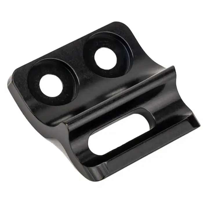 ZTTO Patte de dérailleur avant en alliage d'aluminium compatible cadre carbone fixation directe pour vélos de gravier