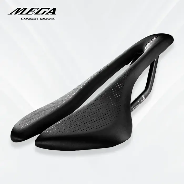 Selles de vélo de route 3D légères 115g entièrement en carbone
