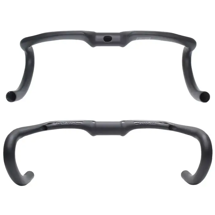 Vitchey T1000 Aero gravier guidon noir mat moitié routage interne