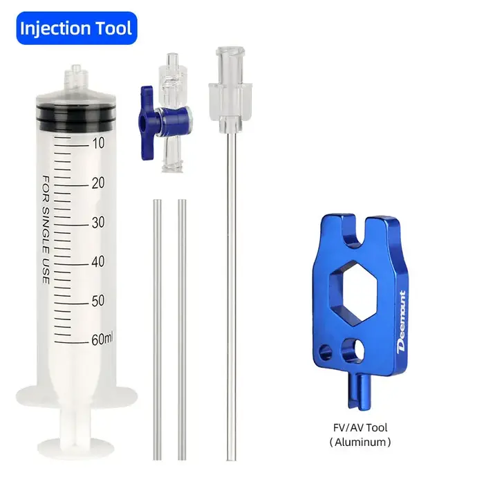 Injecteur de mastic de pneu Tubeless de vélo 60ml