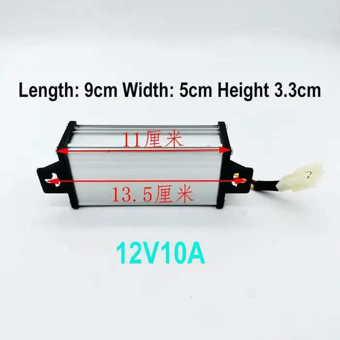 Convertisseur DC pour vélo électrique 48V/60V/72V vers 12V