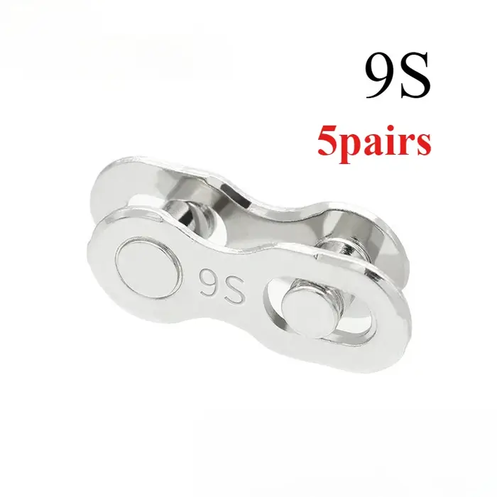 Chaîne de vélo de montagne à dégagement rapide, boucle magique, compatible avec les vitesses 8S/9/10