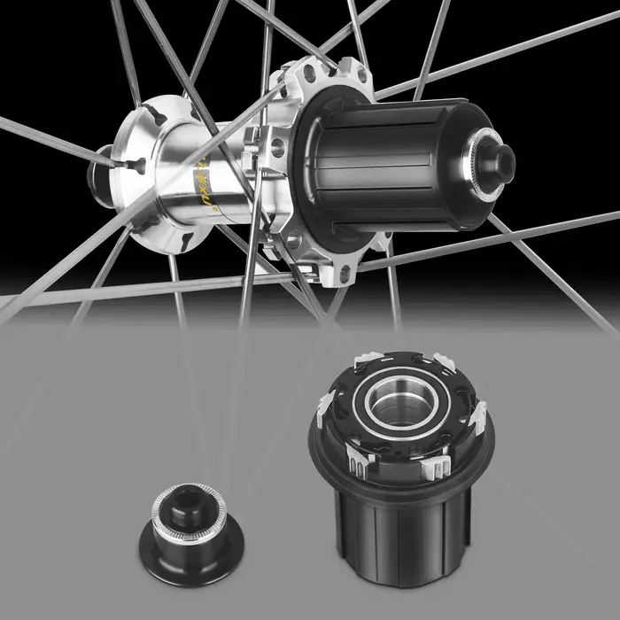RUJIXU 700C Cadre de jeu de roues de vélo argenté