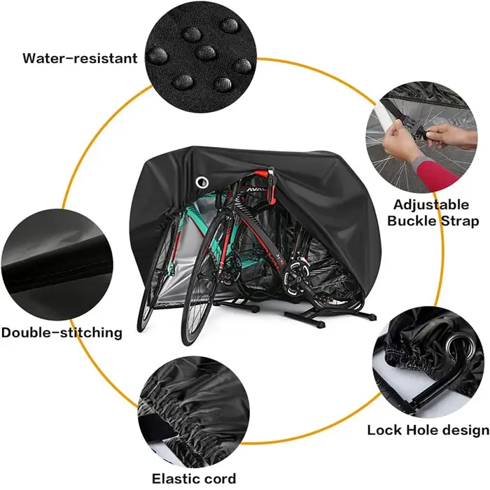Housse de pluie imperméable pour vélo