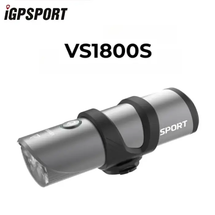 IBPSPORT VS1800S feu avant de vélo étanche à la pluie USB Rechargeable lumière