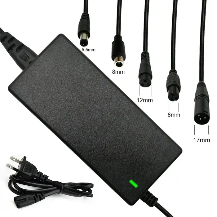 1 pièces adaptateur secteur AC 100-240V noir DC 42V 2A adaptateur secteur pour Scooter électrique ch