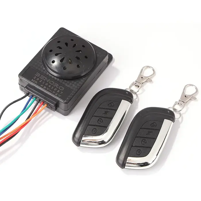 Système d'alarme avec deux interrupteurs pour vélo électrique