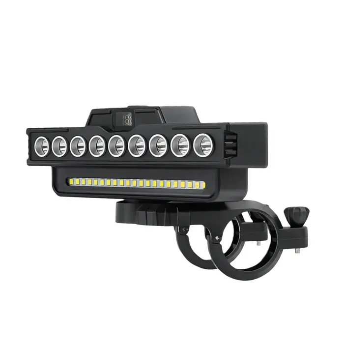 Phare avant à 9 LED pour trottinette électrique, rechargeable par USB, pour Xiaomi Mi3 Mi4 Mi5 5Pro 