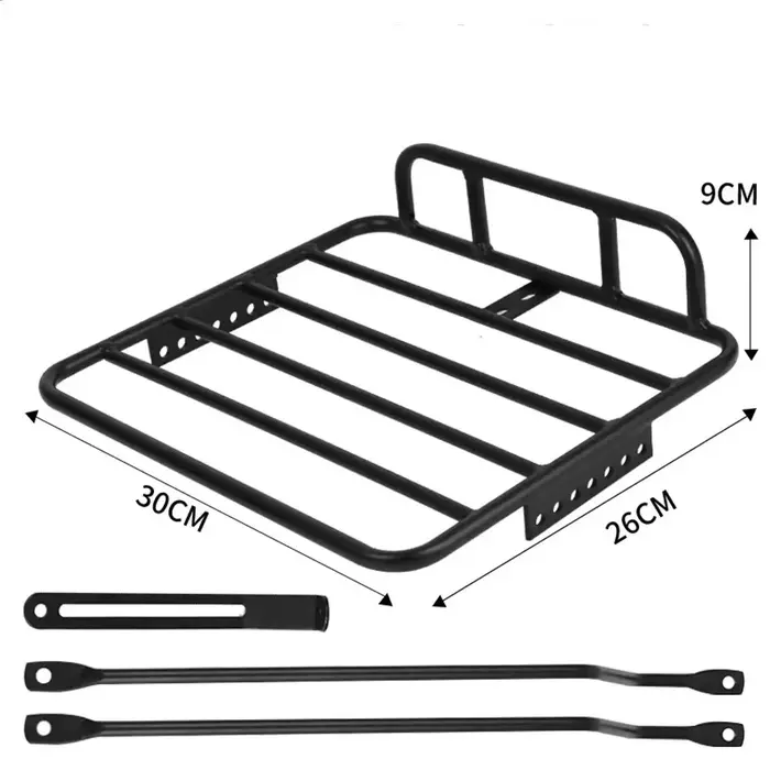 Porte-bagages avant pour vélo, accessoires pratiques et professionnels pour vélos de montagne/route, porte-bagages avant pour vélo