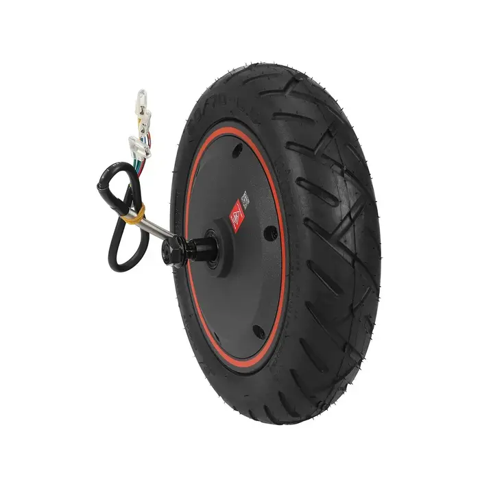 Roue arrière de remplacement complète 400W pour trottinette électrique Xiaomi 5 Max, avec pneu tubel